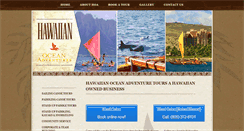 Desktop Screenshot of hawaiianoceanadventures.com